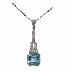 green amethyst purple amethyst citrine prasiolite 18ct yellow gold drop necklet new