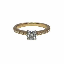 asscher cut diamond square cluster