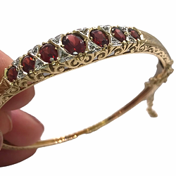 diamond bracelet 9ct openwork h colour s1 clarity new vintage style white gold 18ct
