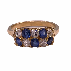 bespoke boulder opal signet ring natural shape 18ct yellow gold secondhand preowned preloved