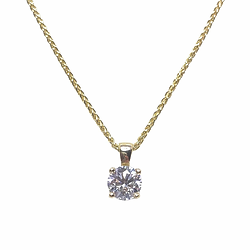 cabochon opal pendant diamond set .24ct 18ct white gold 9ct chain