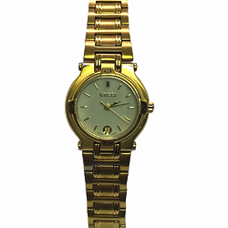 LADIES ROLEX DATEJUST PRE OWNED MOTHER OF PEARL DIAMOND DIAL BI METAL